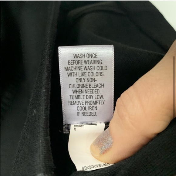 Dana Buchman Maroon Red & Black Dress. Modest Cut, Sleeveless , Round Neck Sz 10 - Picture 5 of 8